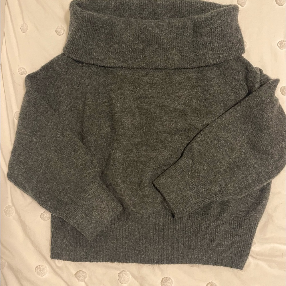 Off the shoulder sweater